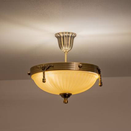 BRILAGI - Chandelier on a pole CLASSIC 3xE14/60W/230V brass