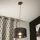 Brilagi - Chandelier on a string ANTHONY 1xE27/60W/230V oak walnut/black