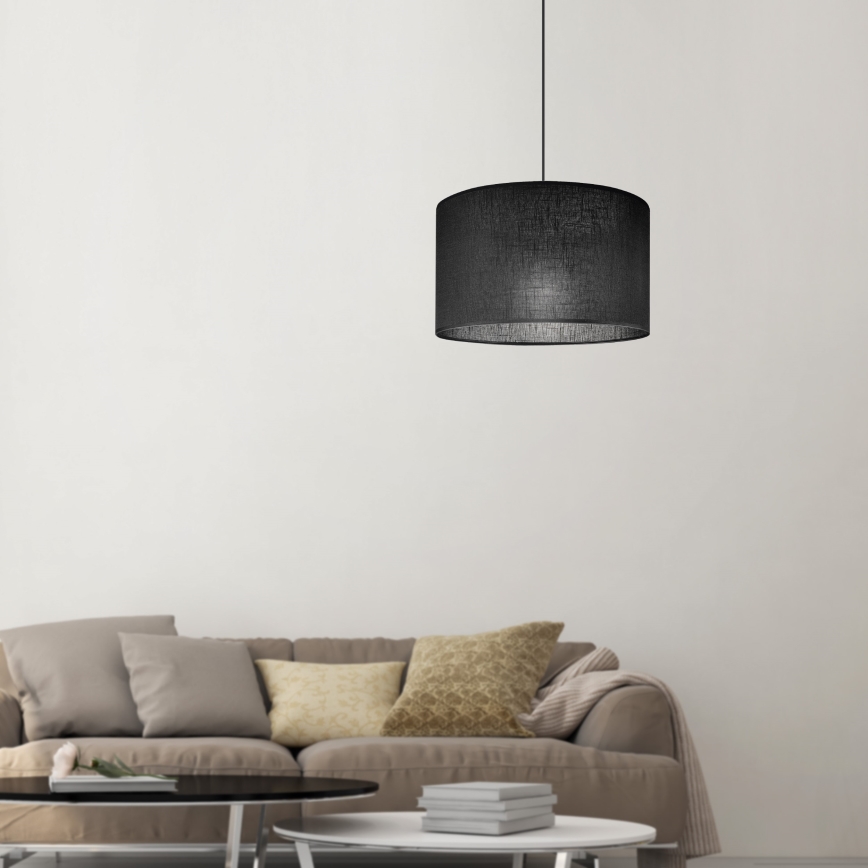 Brilagi - Chandelier on a string ANTHONY 1xE27/60W/230V oak walnut/black