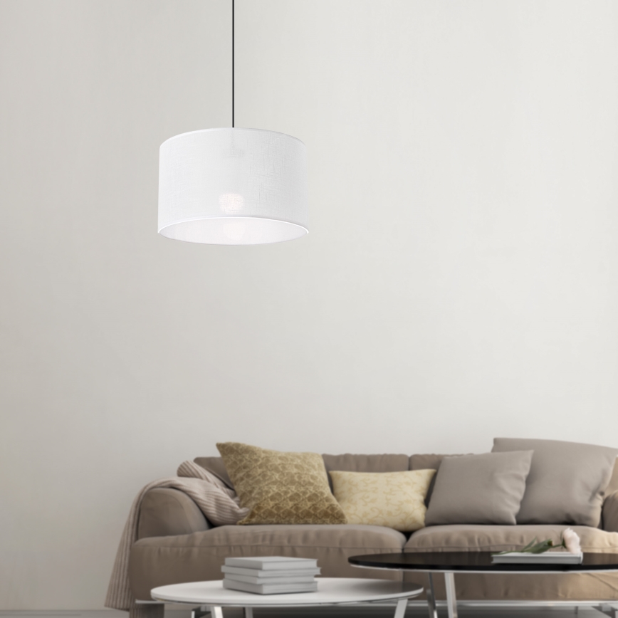 Brilagi - Chandelier on a string ANTHONY 1xE27/60W/230V oak/white