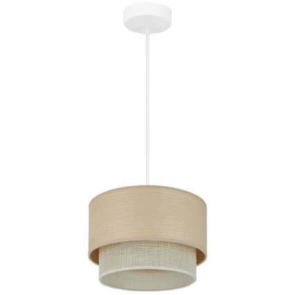 Brilagi - Chandelier on a string ARIZONA BOHO 1xE27/15W/230V d. 25 cm beige/white