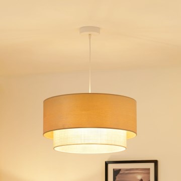 Brilagi - Chandelier on a string ARIZONA BOHO 1xE27/15W/230V d. 45 cm beige/white