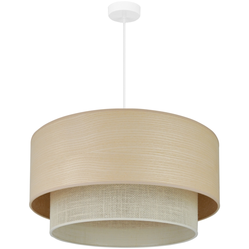 Brilagi - Chandelier on a string ARIZONA BOHO 1xE27/15W/230V d. 60 cm beige/white