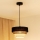 Brilagi - Chandelier on a string ASPEN LUNETA 1xE27/15W/230V d. 25 cm black/beige/creamy