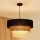 Brilagi - Chandelier on a string ASPEN LUNETA 1xE27/15W/230V d. 45 cm black/beige/creamy