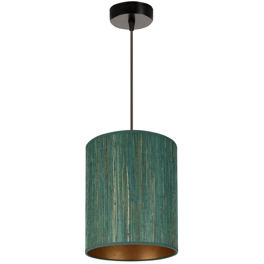 Brilagi - Chandelier on a string BOSTON ROLLER 1xE27/15W/230V d. 21 cm straw green/gold