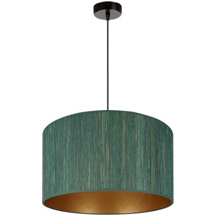 Brilagi - Chandelier on a string BOSTON ROLLER 1xE27/15W/230V d. 45 cm straw green/gold