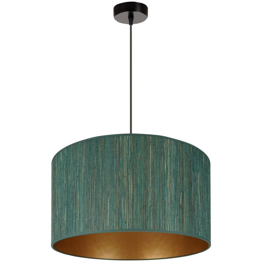 Brilagi - Chandelier on a string BOSTON ROLLER 1xE27/15W/230V d. 45 cm straw green/gold