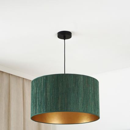 Brilagi - Chandelier on a string BOSTON ROLLER 1xE27/15W/230V d. 45 cm straw green/gold