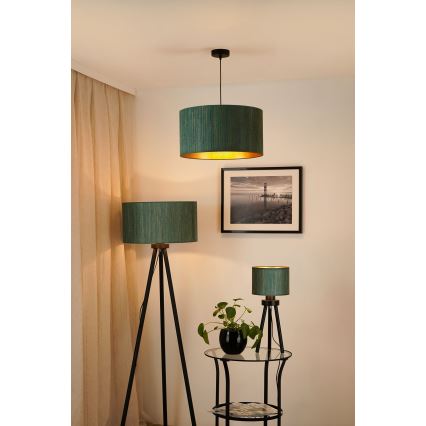 Brilagi - Chandelier on a string BOSTON ROLLER 1xE27/15W/230V d. 45 cm straw green/gold