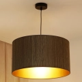 Brilagi - Chandelier on a string BOSTON ROLLER 1xE27/15W/230V d. 45 cm straw brown/gold