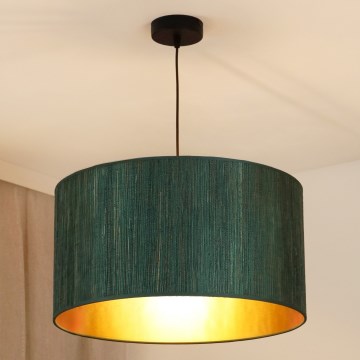 Brilagi - Chandelier on a string BOSTON ROLLER 1xE27/15W/230V d. 45 cm straw green/gold