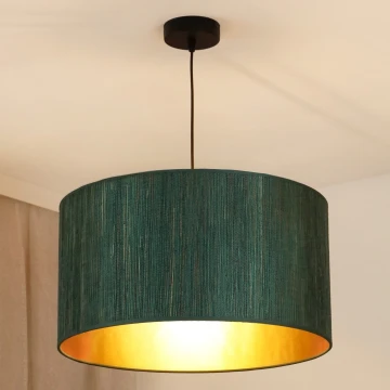 Brilagi - Chandelier on a string BOSTON ROLLER 1xE27/15W/230V d. 45 cm straw green/gold