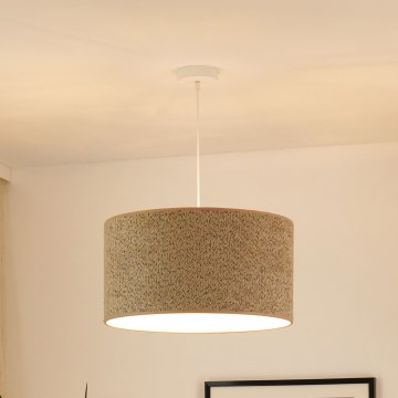 Brilagi - Chandelier on a string BOUCLE ROLLER 1xE27/15W/230V d. 45 cm brown
