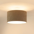 Brilagi - Chandelier on a string BOUCLE ROLLER 1xE27/15W/230V d. 45 cm brown