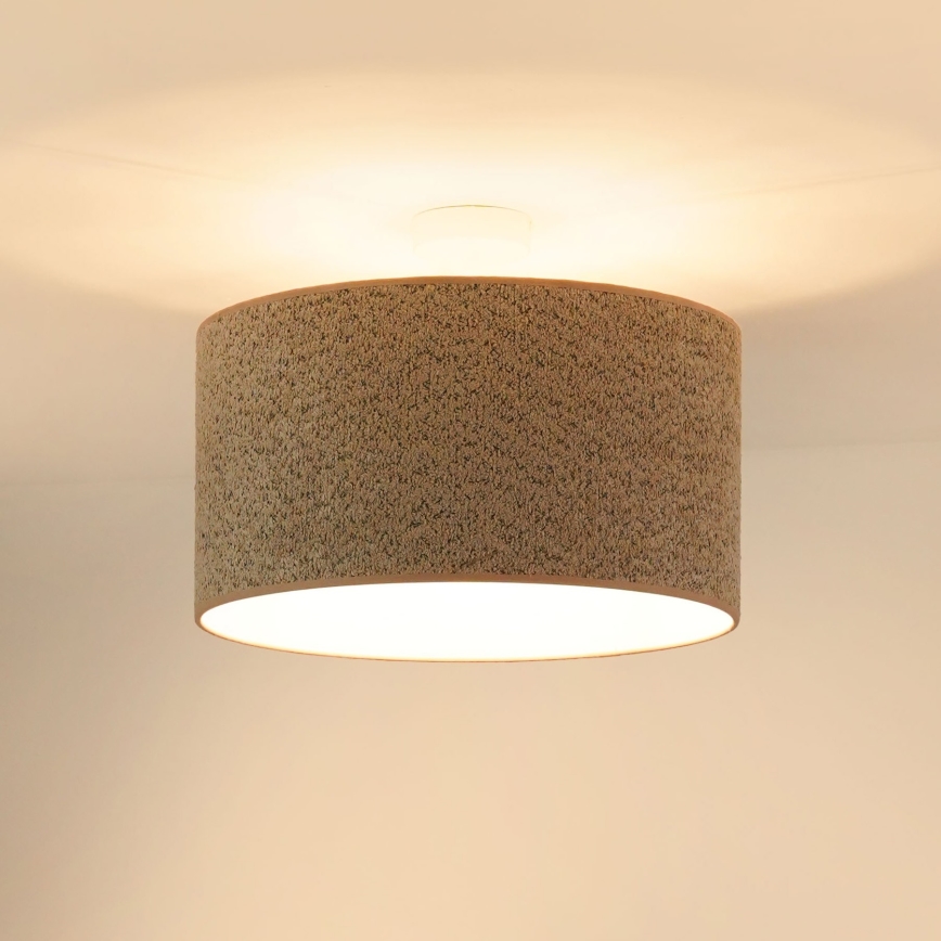 Brilagi - Chandelier on a string BOUCLE ROLLER 1xE27/15W/230V d. 45 cm brown