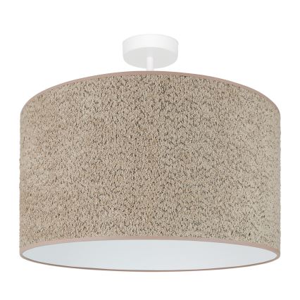 Brilagi - Chandelier on a string BOUCLE ROLLER 1xE27/15W/230V d. 45 cm brown