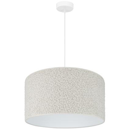 Brilagi - Chandelier on a string BOUCLE ROLLER 1xE27/15W/230V d. 45 cm creamy