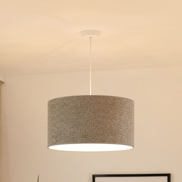 Brilagi - Chandelier on a string BOUCLE ROLLER 1xE27/15W/230V d. 45 cm grey
