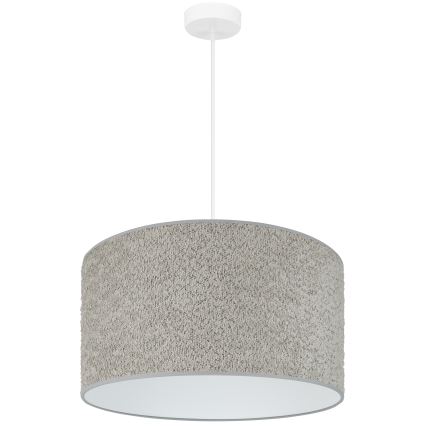 Brilagi - Chandelier on a string BOUCLE ROLLER 1xE27/15W/230V d. 45 cm grey