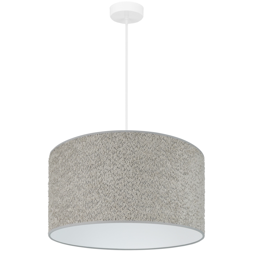 Brilagi - Chandelier on a string BOUCLE ROLLER 1xE27/15W/230V d. 45 cm grey