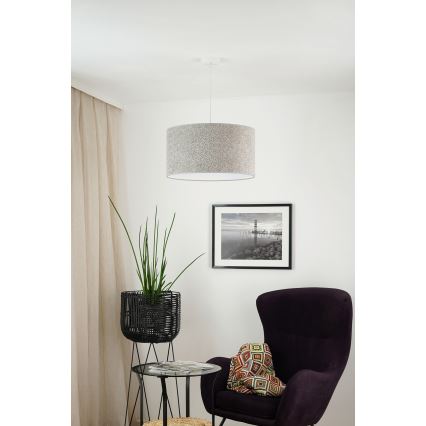 Brilagi - Chandelier on a string BOUCLE ROLLER 1xE27/15W/230V d. 45 cm grey