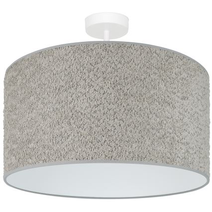 Brilagi - Chandelier on a string BOUCLE ROLLER 1xE27/15W/230V d. 45 cm grey