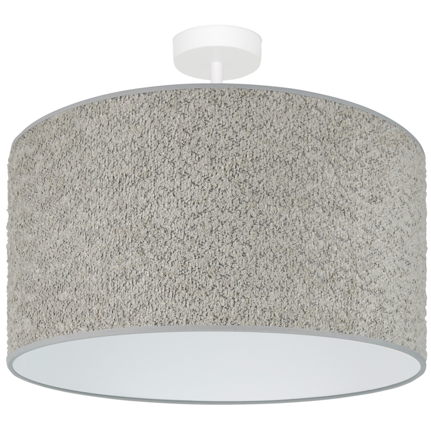 Brilagi - Chandelier on a string BOUCLE ROLLER 1xE27/15W/230V d. 45 cm grey