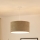 Brilagi - Chandelier on a string BOUCLE ROLLER 1xE27/15W/230V d. 50 cm brown