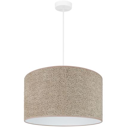 Brilagi - Chandelier on a string BOUCLE ROLLER 1xE27/15W/230V d. 50 cm brown