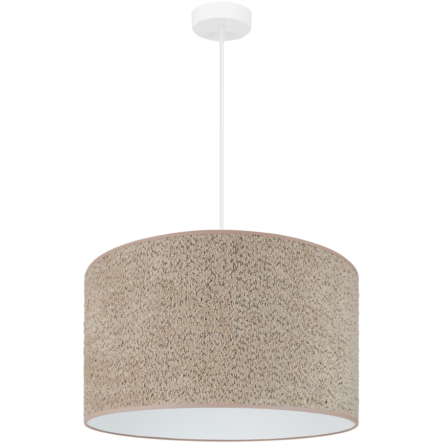 Brilagi - Chandelier on a string BOUCLE ROLLER 1xE27/15W/230V d. 50 cm brown
