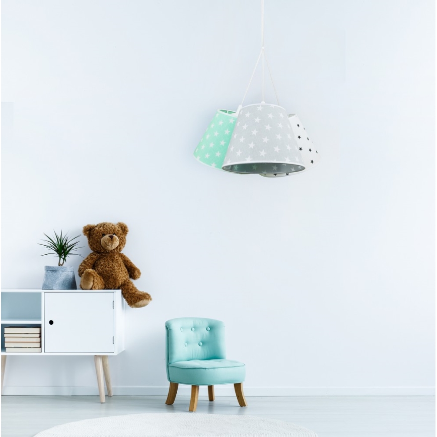 Brilagi - Chandelier on a string LYRA 3xE27/60W/230V
