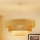 Brilagi - Chandelier on a string CEDAR LUNETA 1xE27/15W/230V d. 60 cm rattan/brown/creamy