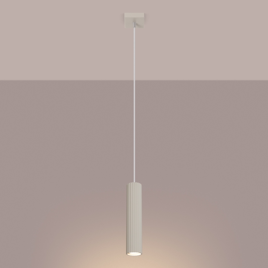 Brilagi - Chandelier on a string CRESTO 1xGU10/10W/230V creamy