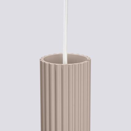 Brilagi - Chandelier on a string CRESTO 1xGU10/10W/230V taupe