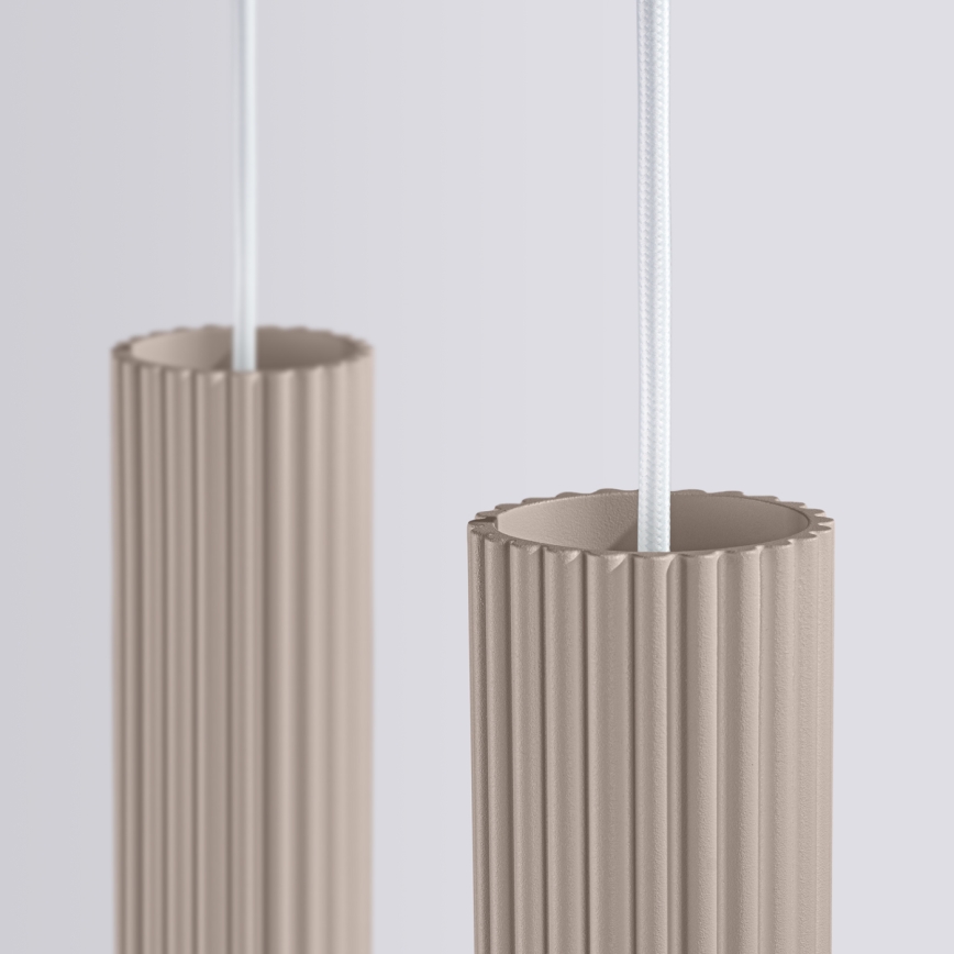 Brilagi - Chandelier on a string CRESTO 2xGU10/10W/230V taupe