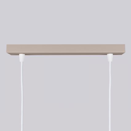 Brilagi - Chandelier on a string CRESTO 2xGU10/10W/230V taupe