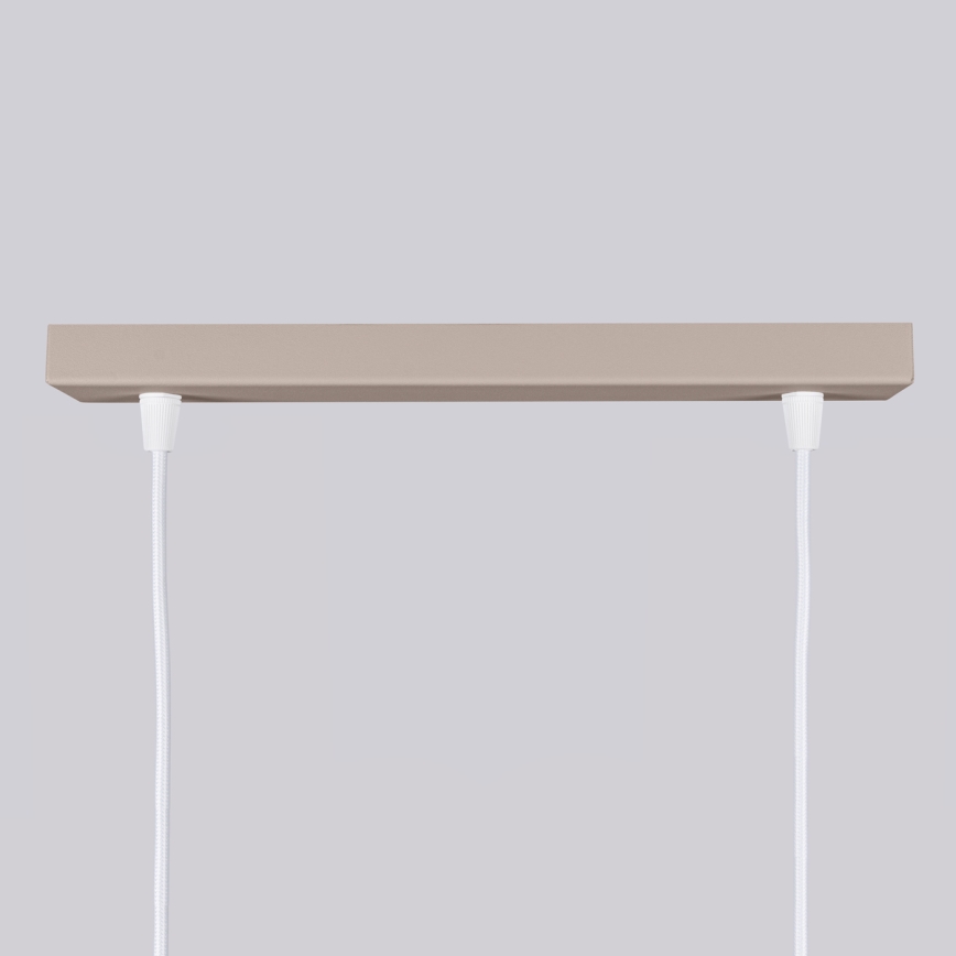 Brilagi - Chandelier on a string CRESTO 2xGU10/10W/230V taupe