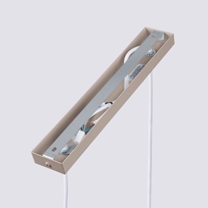 Brilagi - Chandelier on a string CRESTO 2xGU10/10W/230V taupe