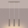 Brilagi - Chandelier on a string CRESTO 3xGU10/10W/230V taupe