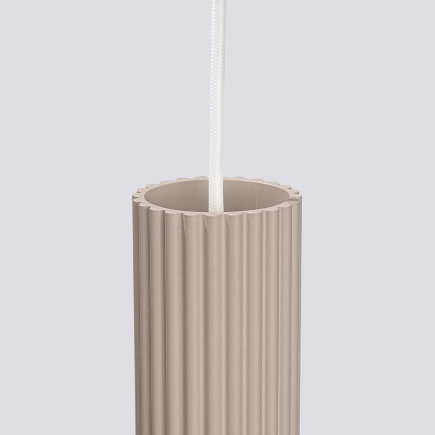 Brilagi - Chandelier on a string CRESTO 3xGU10/10W/230V taupe