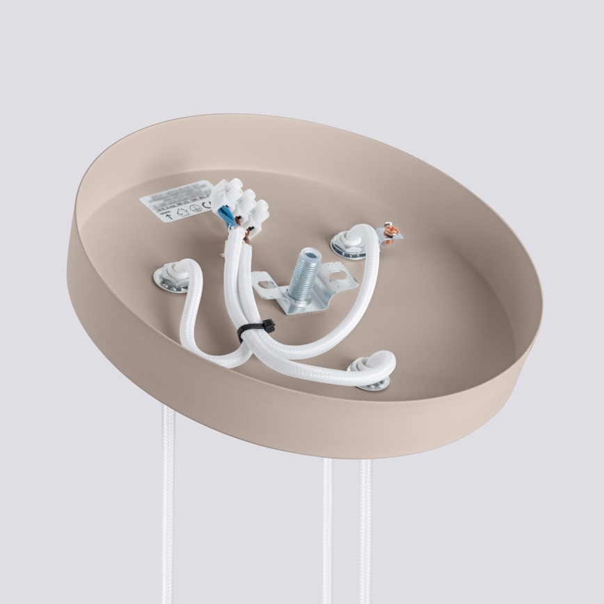 Brilagi - Chandelier on a string CRESTO 3xGU10/10W/230V taupe