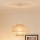 Brilagi - Chandelier on a string DALLAS 1xE27/15W/230V d. 30 cm brown/creamy/white