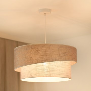Brilagi - Chandelier on a string DOVER SHINE 1xE27/15W/230V d. 50 cm grey/creamy