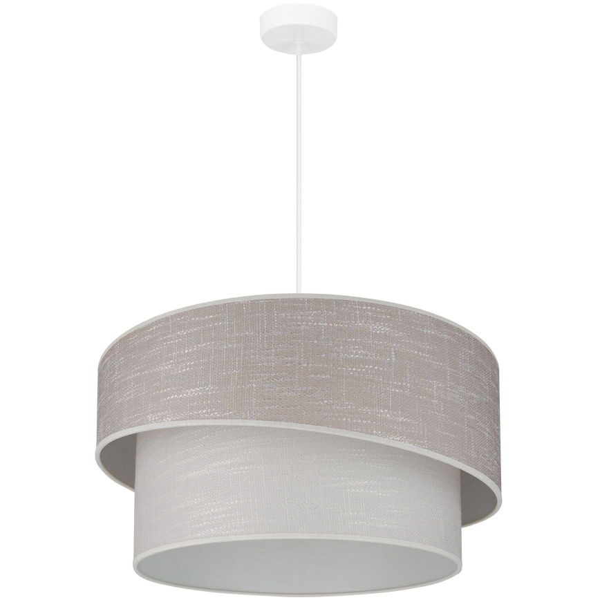 Brilagi - Chandelier on a string DOVER SHINE 1xE27/15W/230V d. 50 cm grey/creamy