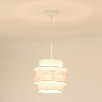 Brilagi - Chandelier on a string DOVER SPACE 1xE27/15W/230V d. 25 cm grey/creamy
