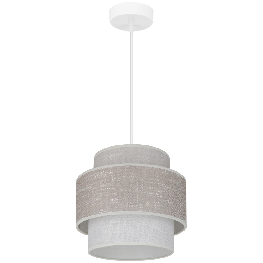 Brilagi - Chandelier on a string DOVER SPACE 1xE27/15W/230V d. 25 cm grey/creamy
