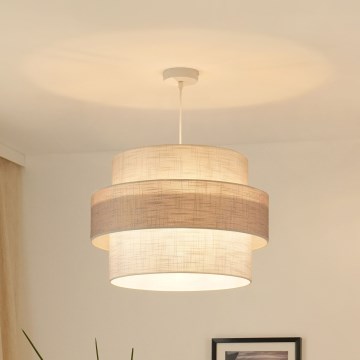 Brilagi - Chandelier on a string DOVER SPACE 1xE27/15W/230V d. 50 cm grey/creamy