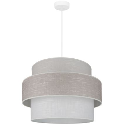 Brilagi - Chandelier on a string DOVER SPACE 1xE27/15W/230V d. 50 cm grey/creamy