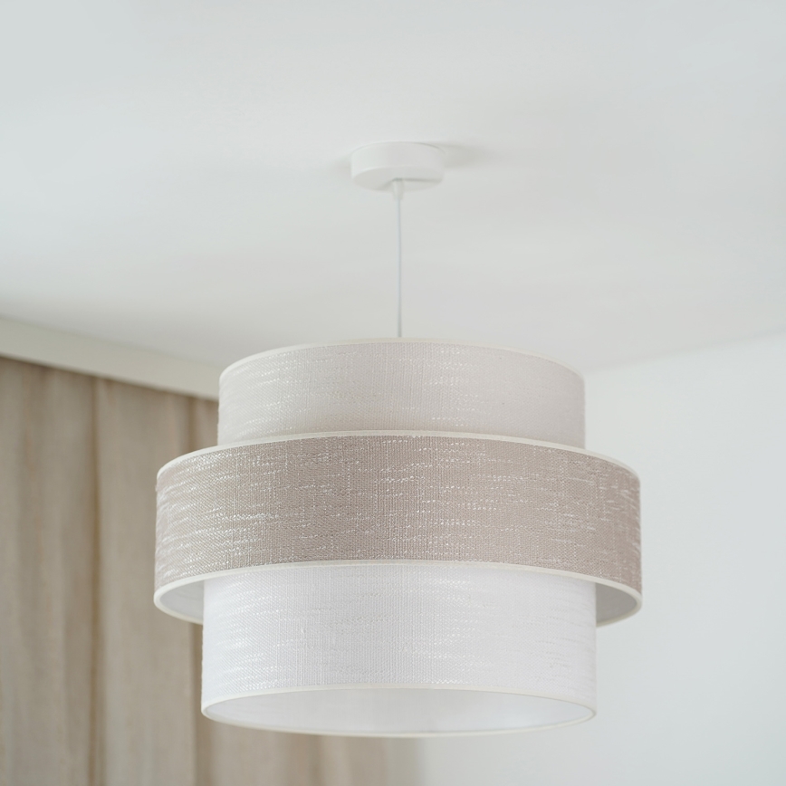 Brilagi - Chandelier on a string DOVER SPACE 1xE27/15W/230V d. 50 cm grey/creamy